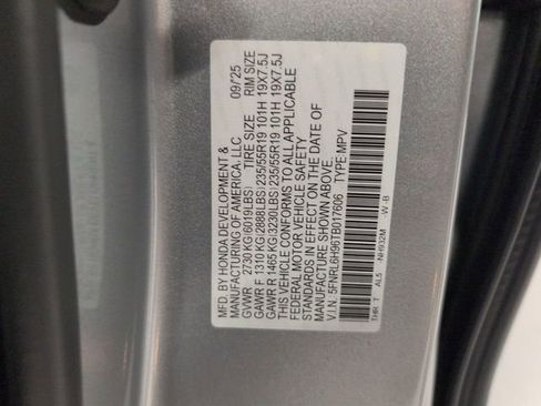 New 2026 Honda Odyssey Elite image 40