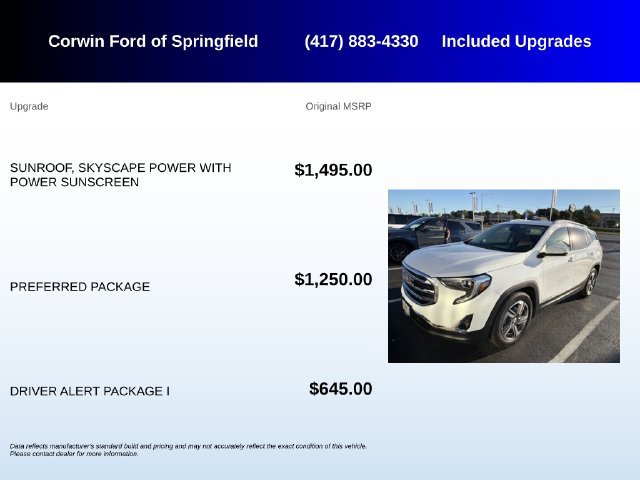 Used 2020 GMC Terrain SLT w/ Preferred Package FWD image 5