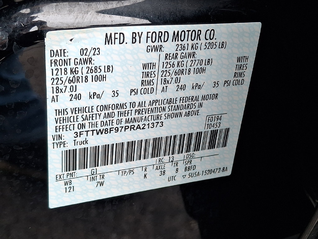 Certified 2023 Ford Maverick XLT w/ Equipment Group 300A Standard AWD/4WD image 28