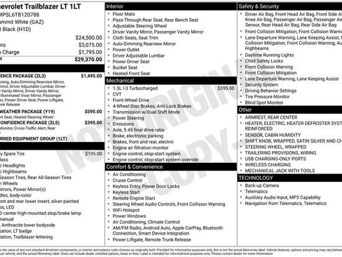 New 2026 Chevrolet TrailBlazer LT w/ Convenience Package FWD image 3