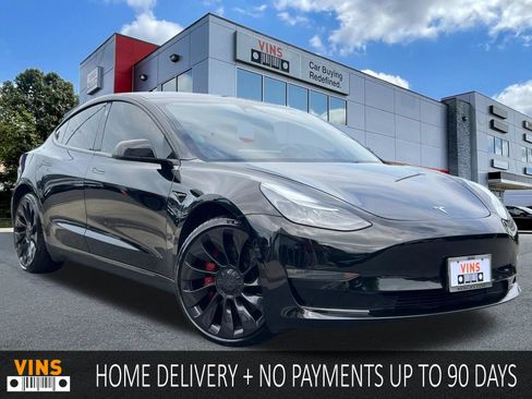Used 2023 Tesla Model 3 Performance AWD/4WD image 1