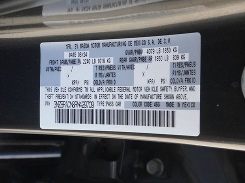 Used 2024 MAZDA MAZDA3 s FWD image 52