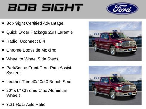 Used 2016 RAM 1500 Laramie AWD/4WD image 3