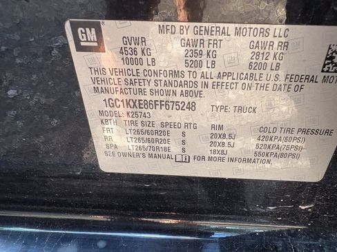 Used 2015 Chevrolet Silverado 2500 High Country w/ Duramax Plus Package AWD/4WD image 2
