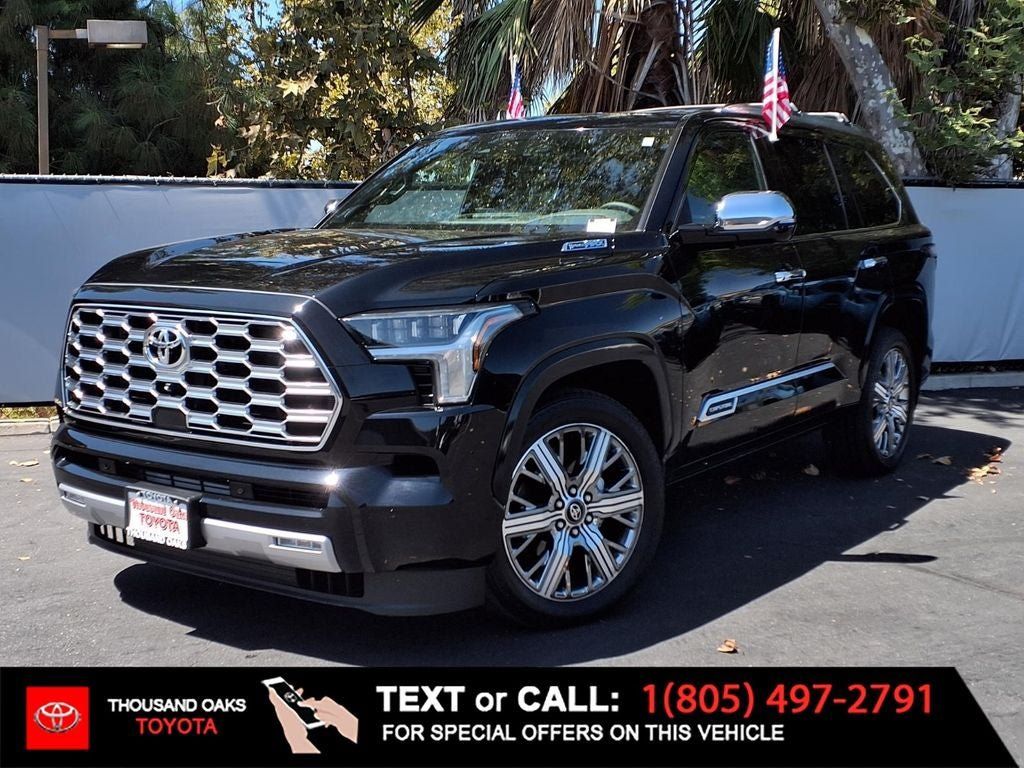 New 2026 Toyota Sequoia Capstone AWD/4WD image 1