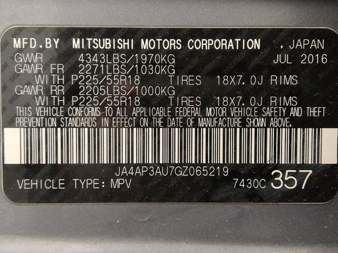 Used 2016 Mitsubishi Outlander Sport ES FWD image 33