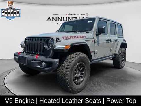 Used 2022 Jeep Wrangler Unlimited Rubicon w/ Xtreme Recon 35" Tire Package AWD/4WD image 1