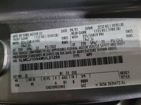 Used 2021 Lincoln Corsair w/ Premium Package image 33