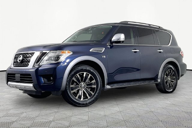 Used 2018 Nissan Armada Platinum w/ Captain Seat Package AWD/4WD image 1