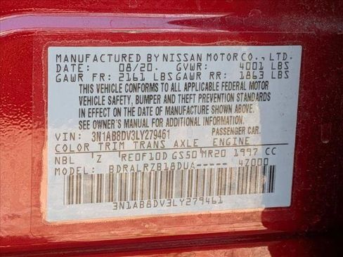 Used 2020 Nissan Sentra SR FWD image 17