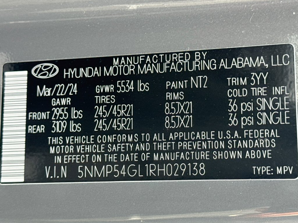 Used 2024 Hyundai Santa Fe Calligraphy FWD image 41