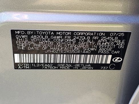 Used 2025 Lexus IS 350 F Sport image 36