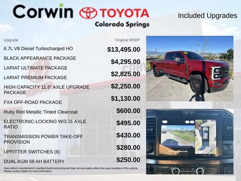 Used 2026 Ford F250 Lariat w/ Black Appearance Package AWD/4WD image 4