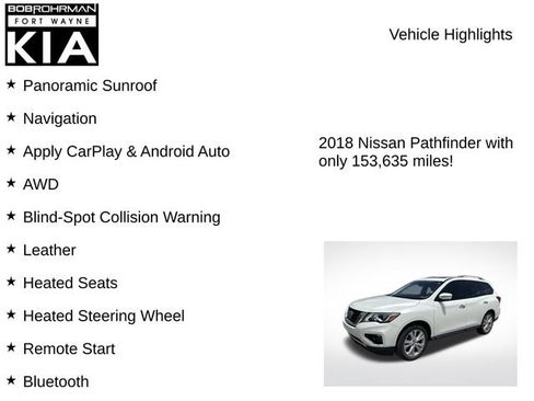 Used 2018 Nissan Pathfinder SL w/ SL Premium Package AWD/4WD image 8