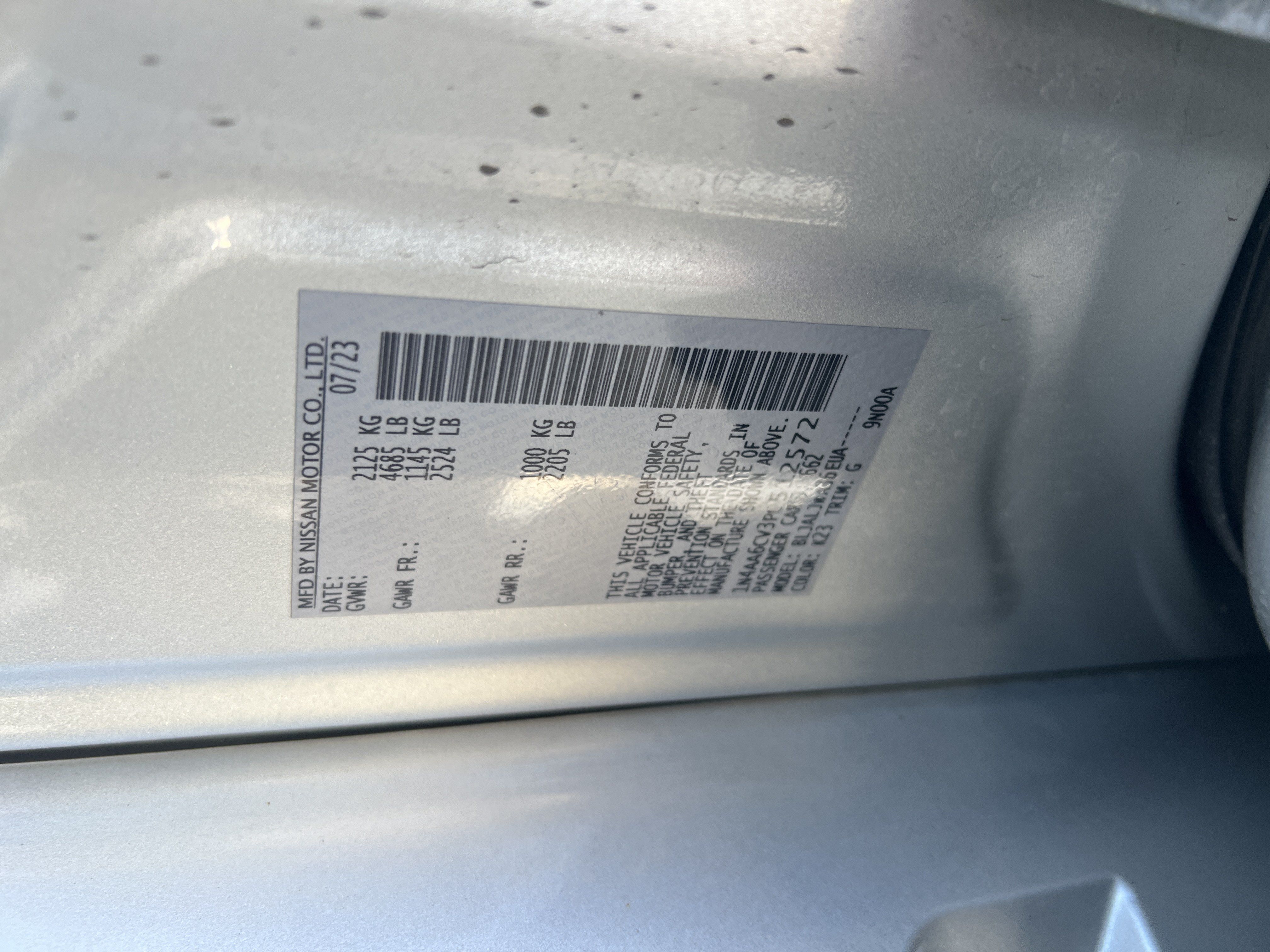 Used 2023 Nissan Maxima SV w/ Floor Mat Group FWD image 38