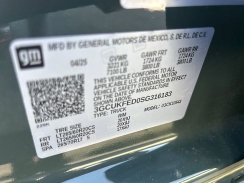 Used 2025 Chevrolet Silverado 1500 LT Trail Boss w/ Convenience Package II image 36