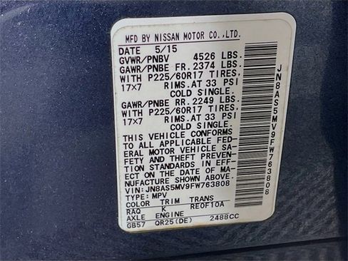 Used 2015 Nissan Rogue S w/ Convenience Package image 32