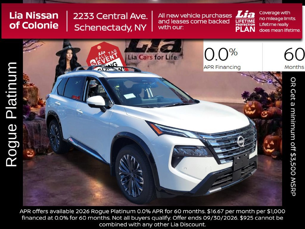 New 2026 Nissan Rogue Platinum AWD/4WD 360° Tour