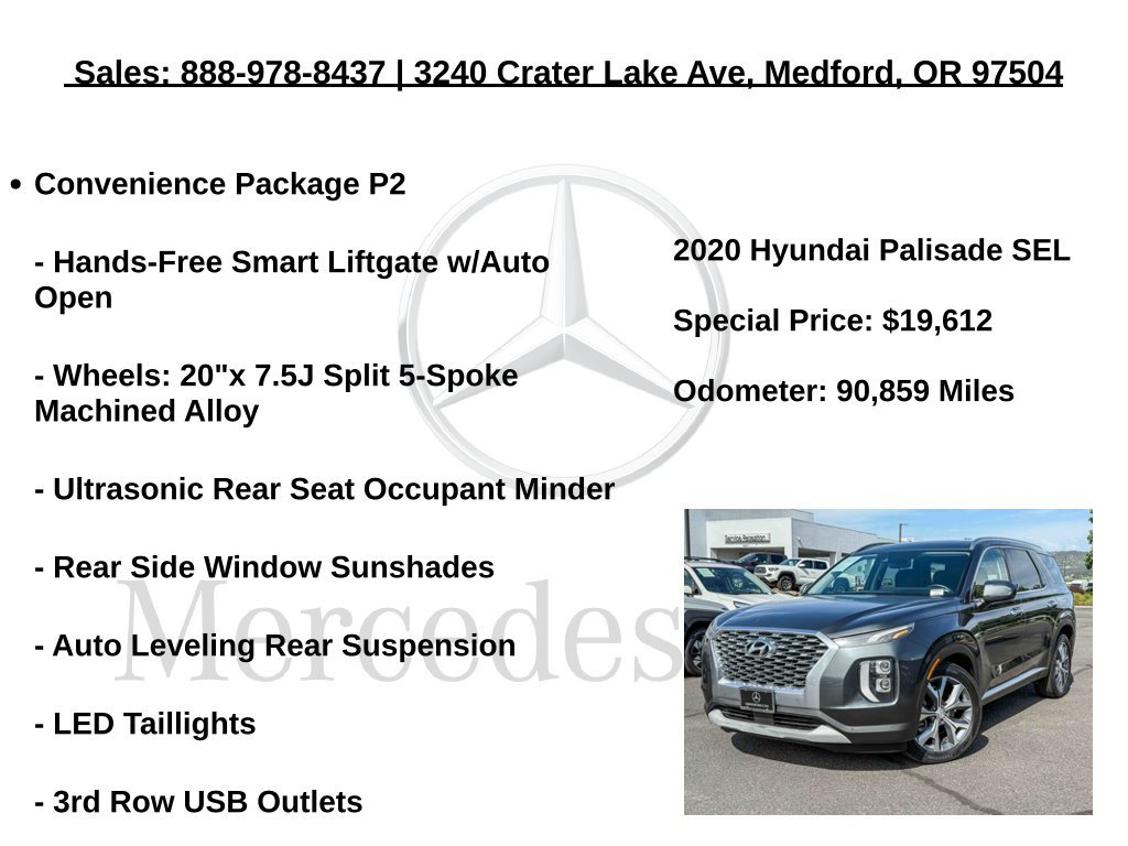 Used 2020 Hyundai Palisade SEL w/ Convenience Package AWD/4WD image 12