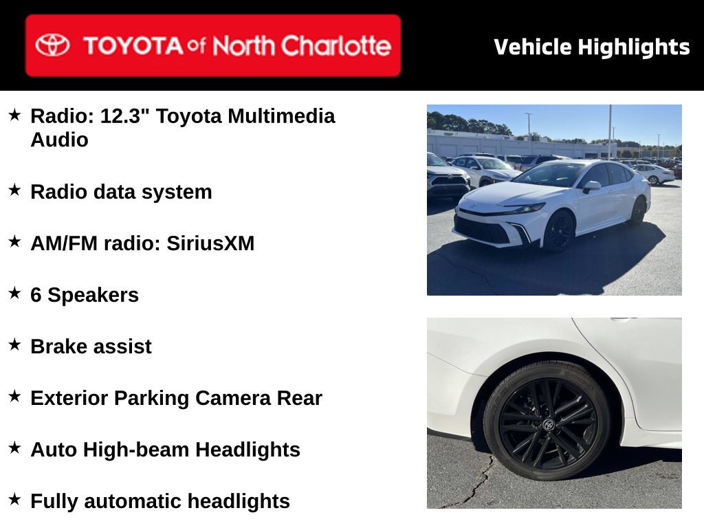 Used 2026 Toyota Camry SE FWD image 4