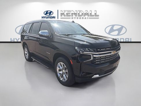 Used 2021 Chevrolet Tahoe Premier w/ Premium Package RWD image 1