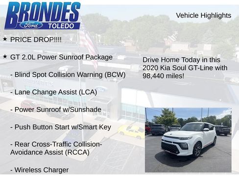 Used 2020 Kia Soul GT-Line w/ GT 2.0L Power Sunroof Package FWD image 5