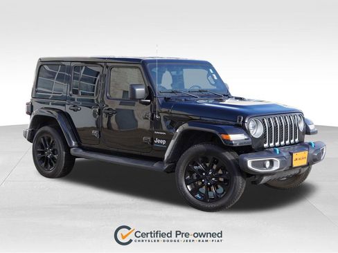 Used 2023 Jeep Wrangler Unlimited Sahara w/ Cold Weather Group image 1