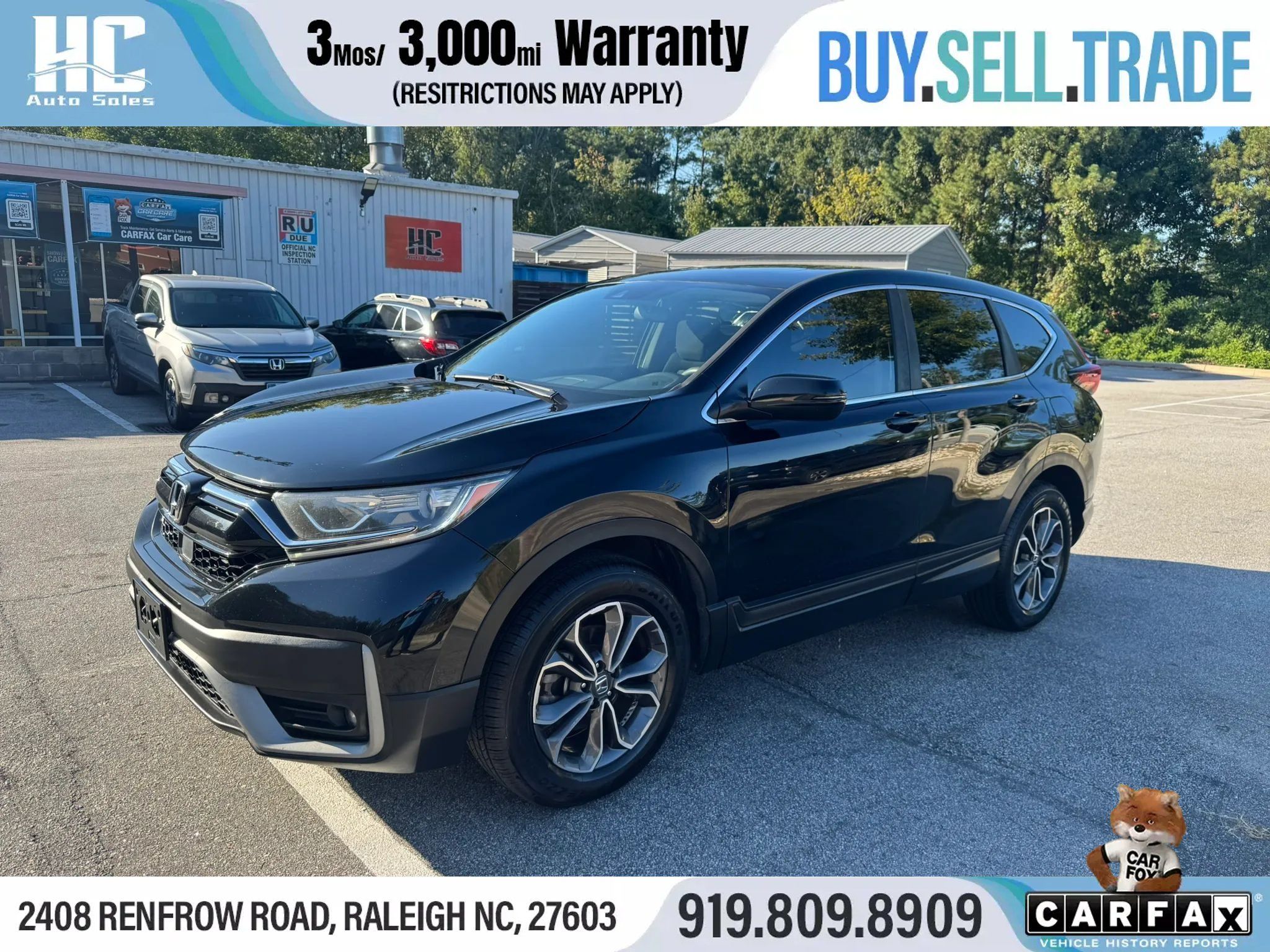 Used 2021 Honda CR-V EX image 1