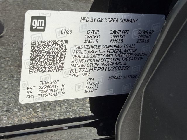 New 2026 Chevrolet Trax LT w/ Sunroof Package FWD image 36