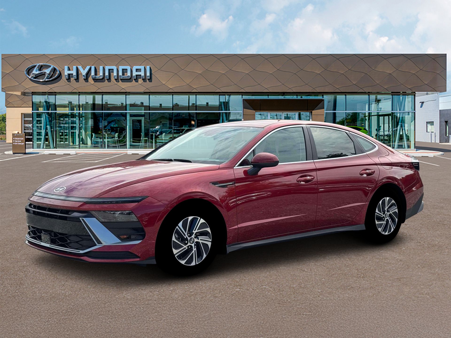 New 2026 Hyundai Sonata Blue FWD image 2