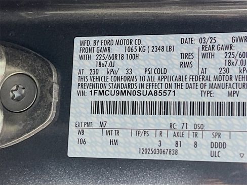 Used 2025 Ford Escape ST-Line image 29