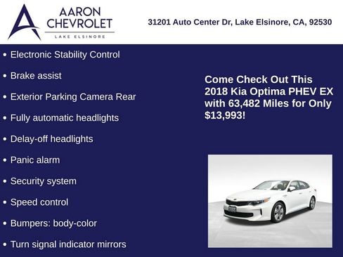 Used 2018 Kia Optima EX image 20