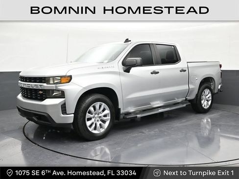 Used 2022 Chevrolet Silverado 1500 Custom RWD image 1