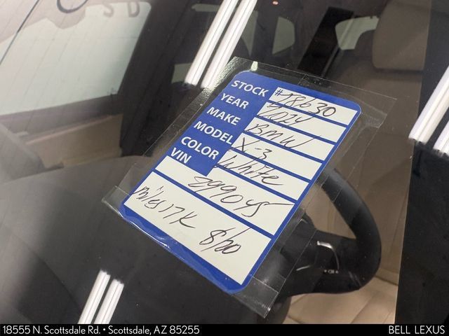 Used 2024 BMW X3 xDrive30i w/ Premium Package w/ZPA AWD/4WD image 32