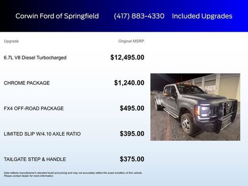 Used 2023 Ford F350 Lariat w/ Chrome Package image 6