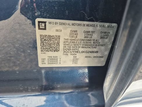 Used 2019 Chevrolet Silverado 1500 High Country w/ Trailer Camera Package AWD/4WD image 30