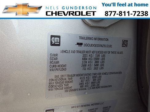 Used 2022 Chevrolet Silverado 1500 LTZ AWD/4WD image 36