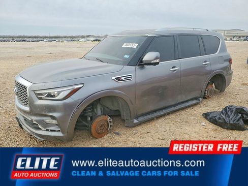 Used 2021 INFINITI QX80 Luxe image 2
