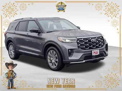 New 2026 Ford Explorer Platinum