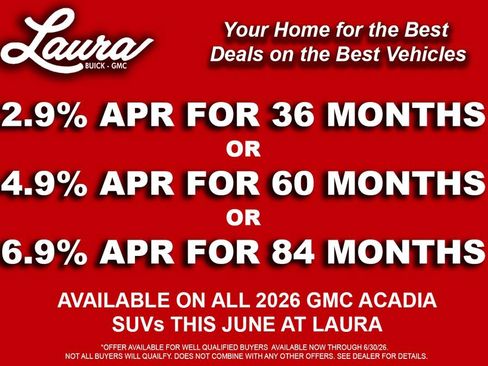 New 2026 GMC Acadia Denali w/ Super Cruise Package AWD/4WD image 4