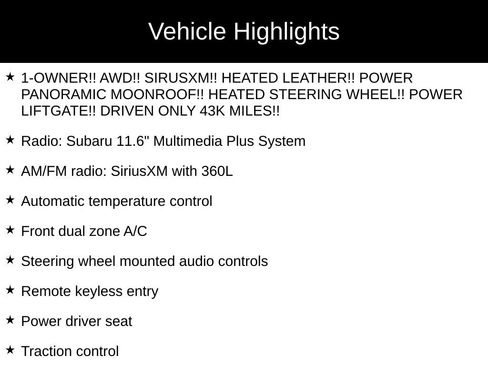 Used 2025 Subaru Forester Limited AWD/4WD image 33