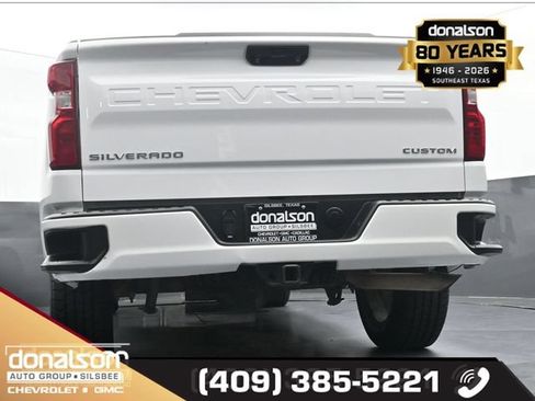 Used 2024 Chevrolet Silverado 1500 Custom w/ Turbomax Blackout Package AWD/4WD image 16