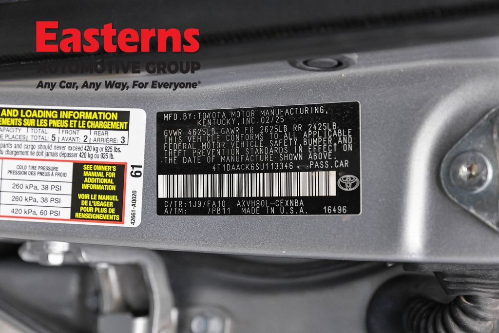 Used 2025 Toyota Camry LE w/ Convenience Package FWD image 36