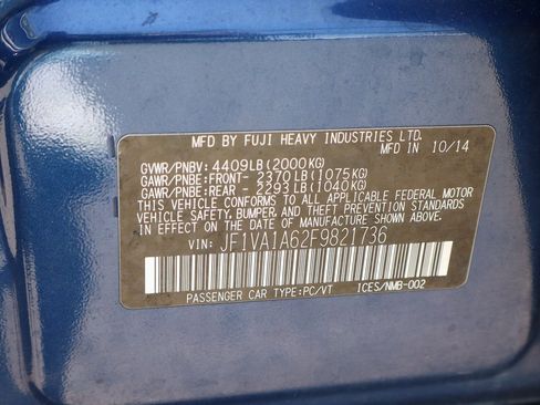 Used 2015 Subaru WRX image 43