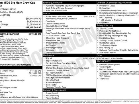 Used 2022 RAM 1500 Big Horn AWD/4WD image 35