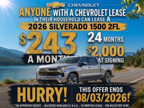 New 2026 Chevrolet Silverado 1500 RST w/ RST Select Package AWD/4WD image 2