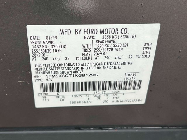 Used 2019 Ford Explorer Sport AWD/4WD image 37