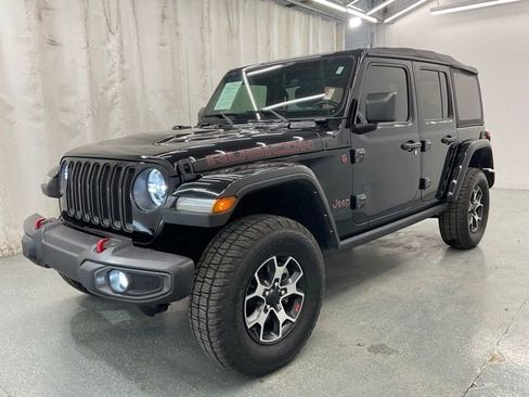 Used 2022 Jeep Wrangler Unlimited Rubicon w/ LED Lighting Group AWD/4WD image 4