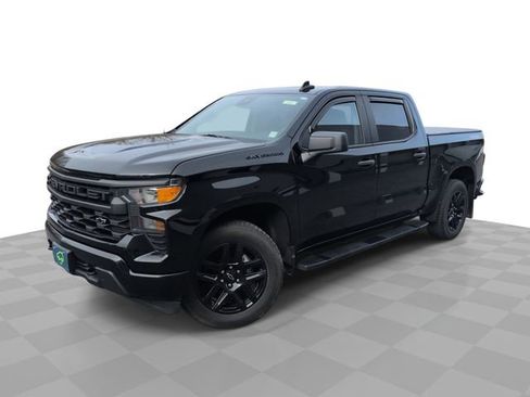 Used 2022 Chevrolet Silverado 1500 Custom w/ LPO, Dark Essentials Package image 1