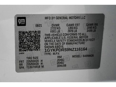 Used 2022 Cadillac XT6 Premium Luxury w/ Technology Package image 59